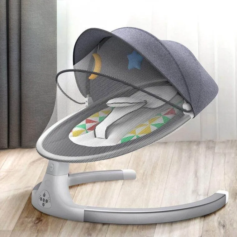 Remote Controlled Bluetooth Smart Baby Rocking Bouncer