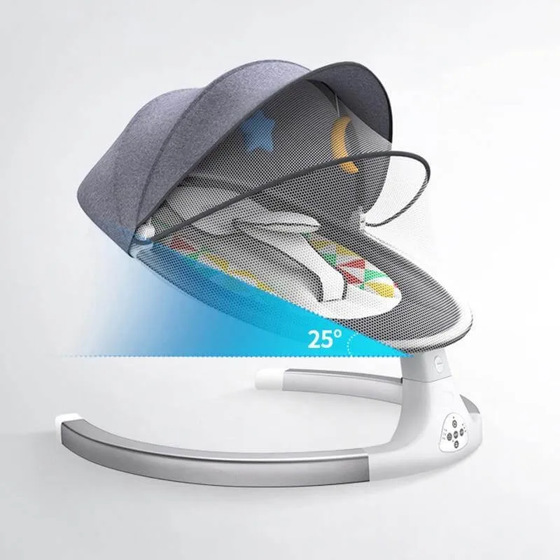 Remote Controlled Bluetooth Smart Baby Rocking Bouncer