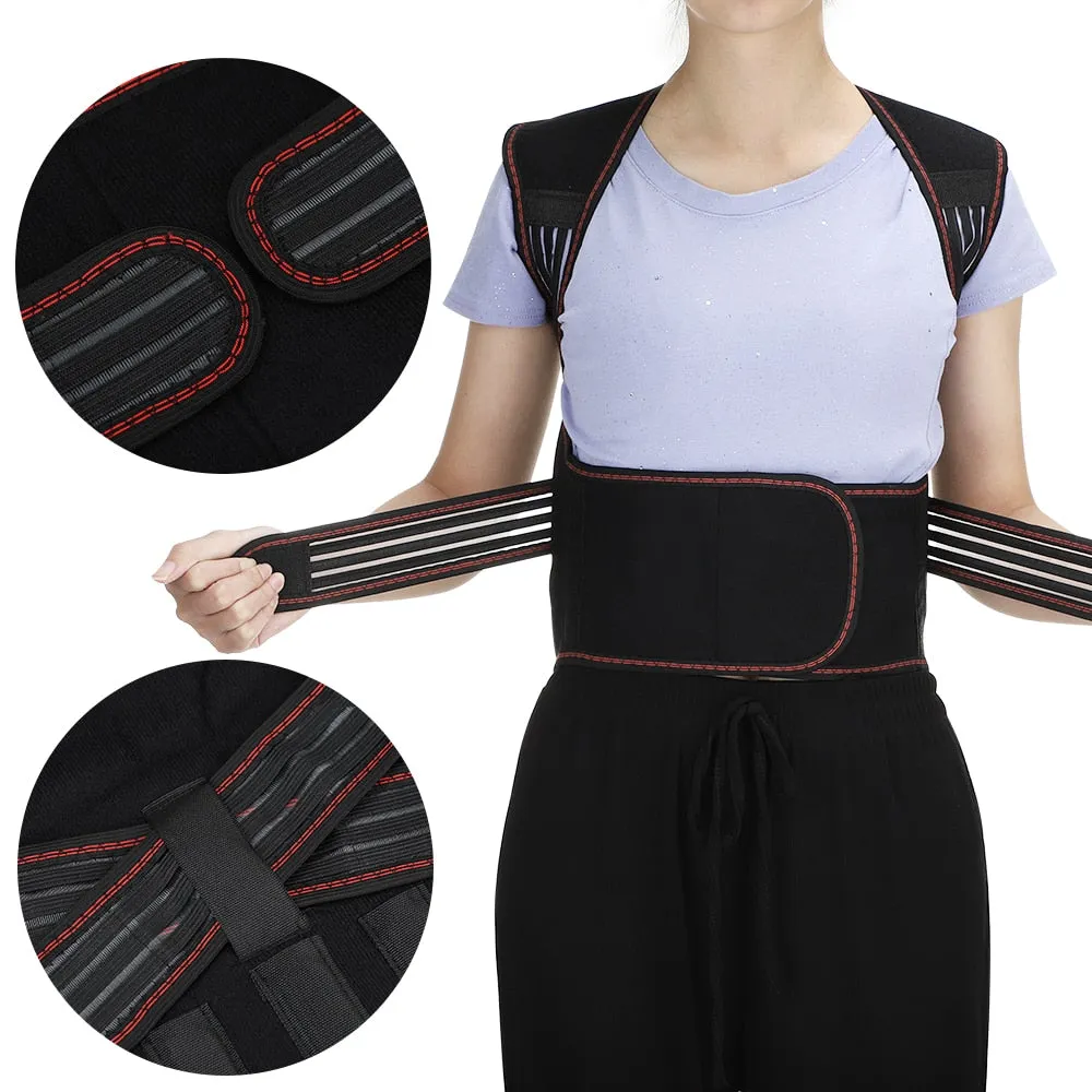 Self-heating Magnetic Support Belt Shoulder/ Back /Neck Massager