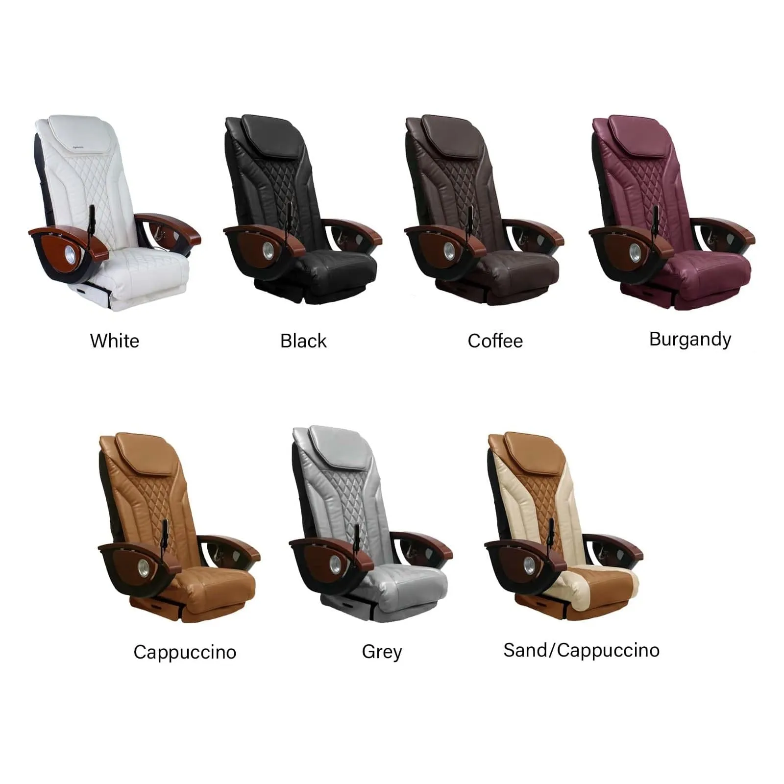 Shiatsulogic Pedicure Massage Chair Cushion Cover Set - EX-R (cover set only, w/o chair)