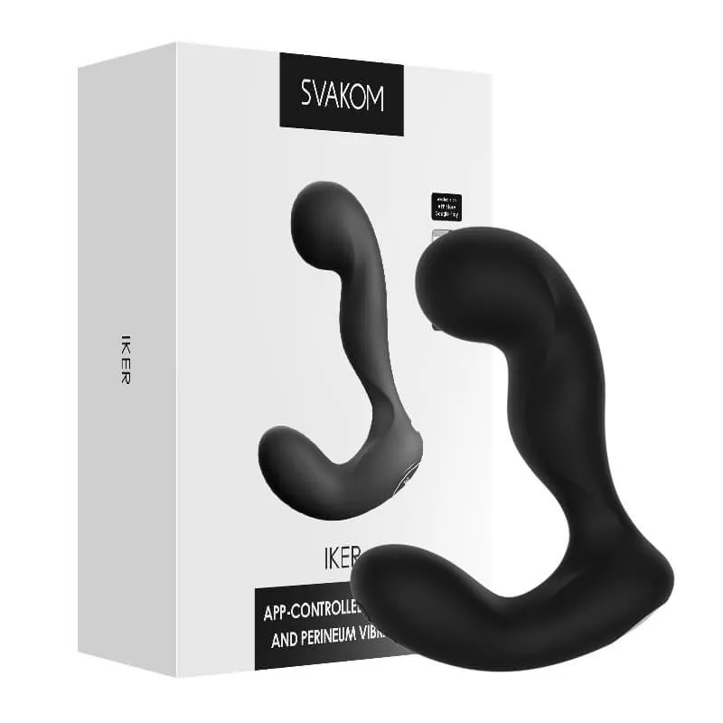 Svakom Iker App-Controled Prostate And Perineum Vibrator