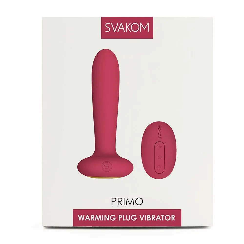 Svakom Primo Vibrating Anal Plug