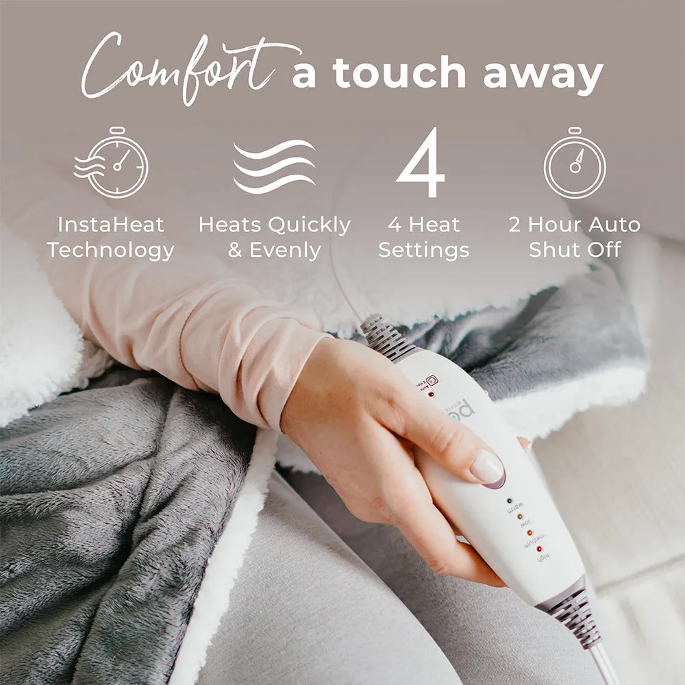 WeightedWarmth™ Weighted Throw Blanket with Heat