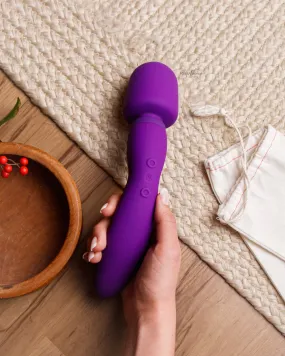 Wellness Dual Sense 2-in-1 Wand Vibrator