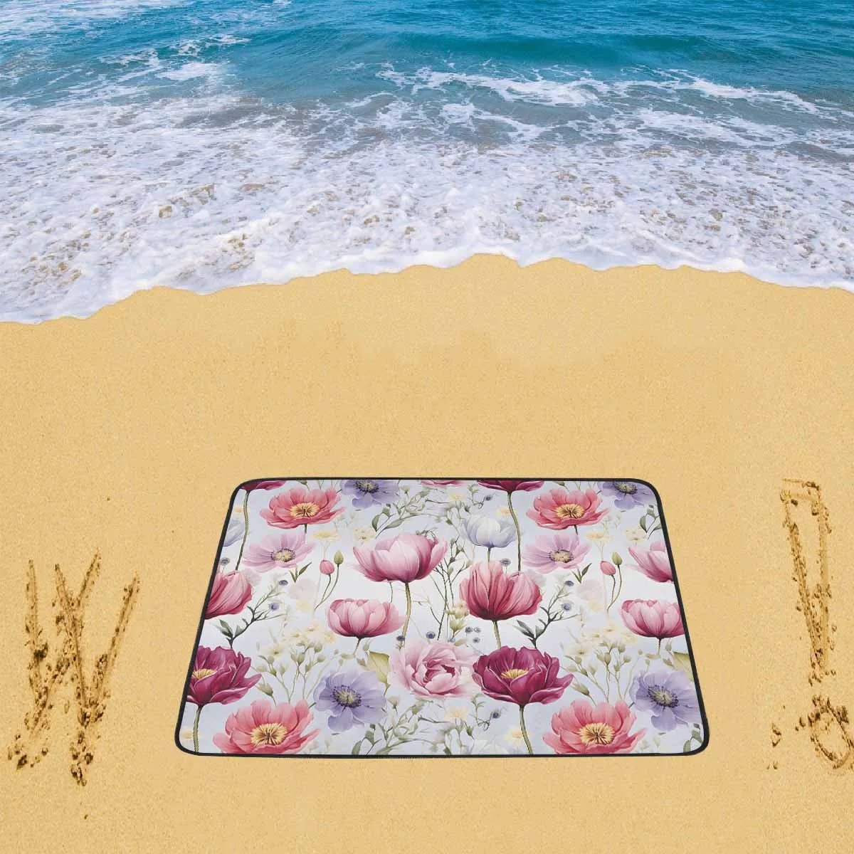 Wildflowers  Beach Mats 78"x 60"